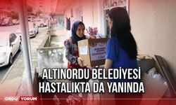 Altınordu Belediyesi Hastalıkta da Yanında