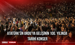 Atatürk'ün Ordu'ya Gelişinin 100. Yılında Tarihi  Konser