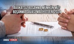 Avukatsız Boşanma Mümkün Mü? Boşanma Davası Maliyetleri 2024