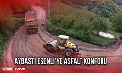 Aybastı Esenli’ye Asfalt Konforu