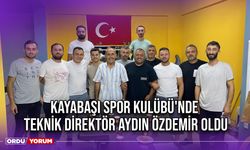 Kayabaşı Spor Kulübü'nde Teknik Direktör Aydın Özdemir Oldu