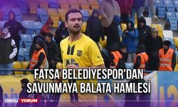 Fatsa Belediyespor'dan Savunmaya Balata Hamlesi