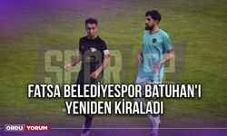 Fatsa Belediyespor Batuhan'ı Yeniden Kiraladı