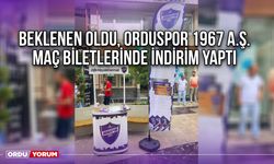 Beklenen Oldu, Orduspor 1967 A.Ş. Maç Biletlerinde İndirim Yaptı