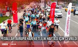 Pedallar Avrupa Hareketlilik Haftası İçin Çevrildi