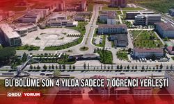 Bu Bölüme Son 4 Yılda Sadece 7 Öğrenci Yerleşti