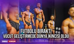 Futbolu Bıraktı, Vücut Geliştirmede Dünya İkincisi Oldu