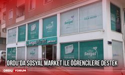 Ordu'da Sosyal Market ile Öğrencilere Destek