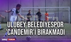 Ulubey Belediyespor 'Candemir'i Bırakmadı