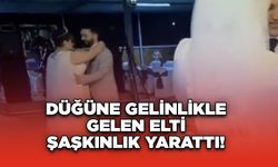 Düğüne gelinlikle gelen elti şaşkınlık yarattı!