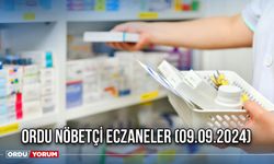 Ordu Nöbetçi Eczaneler (09.09.2024)