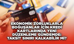 Ekonomik Zorluklarla Boğuşanlar İçin Kredi Kartlarında Yeni Düzenleme Gündemde: Taksit Sınırı Kalkabilir mi?