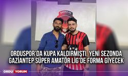 Orduspor'da Kupa Kaldırmıştı, Yeni Sezonda Gaziantep Süper Amatör Lig'de Forma Giyecek