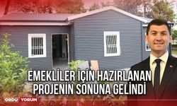 Emekliler İçin Hazırlanan Projenin Sonuna Gelindi