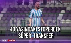 40 Yaşındaki Stoperden 'Süper' Transfer