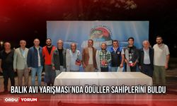 Balık Avı Yarışması’nda Ödüller Sahiplerini Buldu