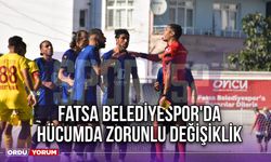 Fatsa Belediyespor'da Hücumda Zorunlu Değişiklik