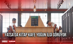 Fatsa’da Kitap Kafe Yoğun İlgi Görüyor