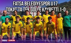 Fatsa Belediyespor U17, Tokat'ta Tek Golle Kaybetti 1-0