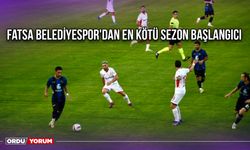 Fatsa Belediyespor'dan En Kötü Sezon Başlangıcı