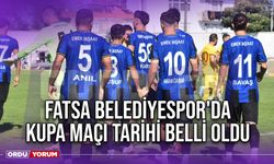 Fatsa Belediyespor'da Kupa Maçı Tarihi Belli Oldu