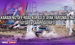 Karadeniz Off-Road Kupası 3. Ayak Yarışması'na Fatsa Ev Sahipliği Yaptı