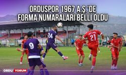 Orduspor 1967 A.Ş.'de Forma Numaraları Belli Oldu