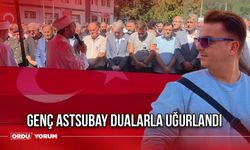 Genç Astsubay Dualarla Uğurlandı