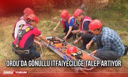 Ordu’da Gönüllü İtfaiyeciliğe Talep Artıyor