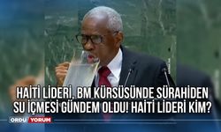 Haiti Lideri, BM Kürsüsünde Sürahiden Su İçmesi Gündem Oldu! Haiti lideri kim?