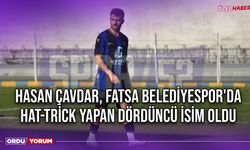 Hasan Çavdar, Fatsa Belediyespor'da Hat-Trick Yapan Dördüncü İsim Oldu