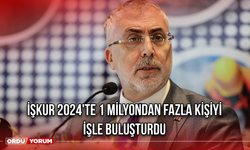 İŞKUR 2024'te 1 milyondan fazla kişiyi işle buluşturdu