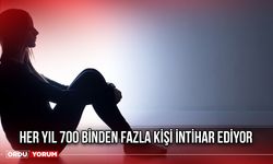 Her Yıl 700 Binden Fazla Kişi İntihar Ediyor