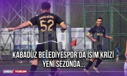 Kabadüz Belediyespor'da İsim Krizi, Yeni Sezonda...