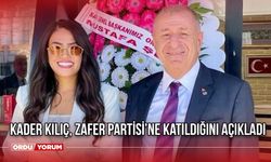 Kader Kılıç, Zafer Partisi’ne Katıldığını Açıkladı