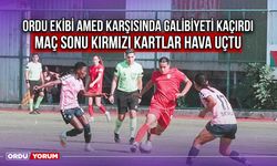 Ordu Ekibi Amed Karşısında Galibiyeti Kaçırdı, Maç Sonu Kırmızı Kartlar Hava Uçtu