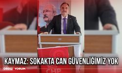 Kaymaz: Sokakta Can Güvenliğimiz Yok