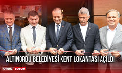 Altınordu Belediyesi Kent Lokantası Açıldı