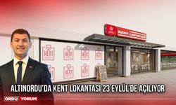 Altınordu’da Kent Lokantası 23 Eylül’de Açılıyor