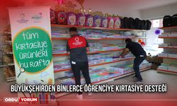 Büyükşehirden Binlerce Öğrenciye Kırtasiye Desteği