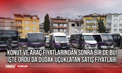 Konut ve araç fiyatlarından sonra bir de bu! İşte Ordu'da dudak uçuklatan satış fiyatları