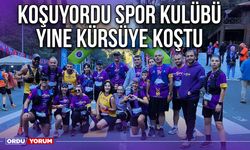 KoşuyORDU Spor Kulübü Yine Kürsüye Koştu