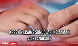 KPSS Ön Lisans Sonuçları Ne Zaman Açıklanacak?