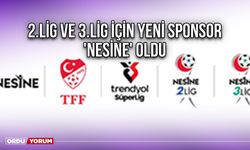 2.Lig ve 3.Lig İçin Yeni Sponsor 'Nesine' Oldu