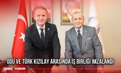 ODÜ ve Türk Kızılay Arasında İş Birliği İmzalandı