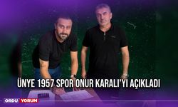 Ünye 1957 Spor Onur Karalı'yı Açıkladı