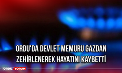 Ordu'da Devlet Memuru Gazdan Zehirlenerek Hayatını Kaybetti