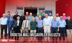 Ordu'da Mali Müşavirler Buluştu