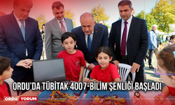 Ordu’da TÜBİTAK 4007-Bilim Şenliği Başladı