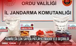 Kumru’da Çok Sayıda Patlayıcı Madde Ele Geçirildi